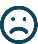 unhappy icon